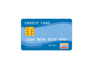 クレジットカードのイラスト 無料で使えるフリーな らくがき素材